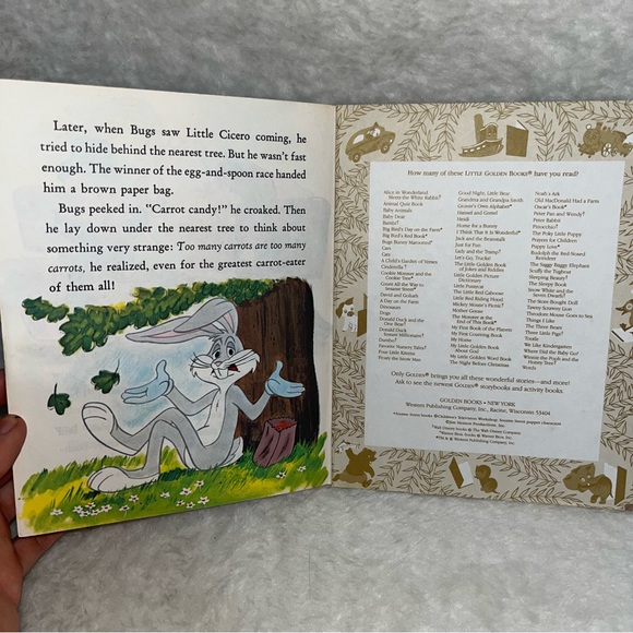 Bugs Bunny Too Many Carrots a Little Golden Book - Picture 6 of 6
